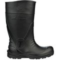 Tingley Airgo„¢ Ultra Lightweight Knee Boot, Men's Size 7, 15"H, Plain Toe, Cleated Outsole, Black 21141.07